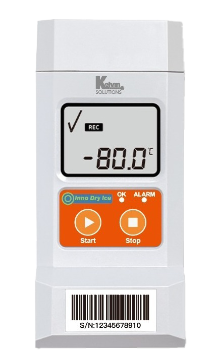 Dry Ice Logger Recorder Device Strategic Tracking