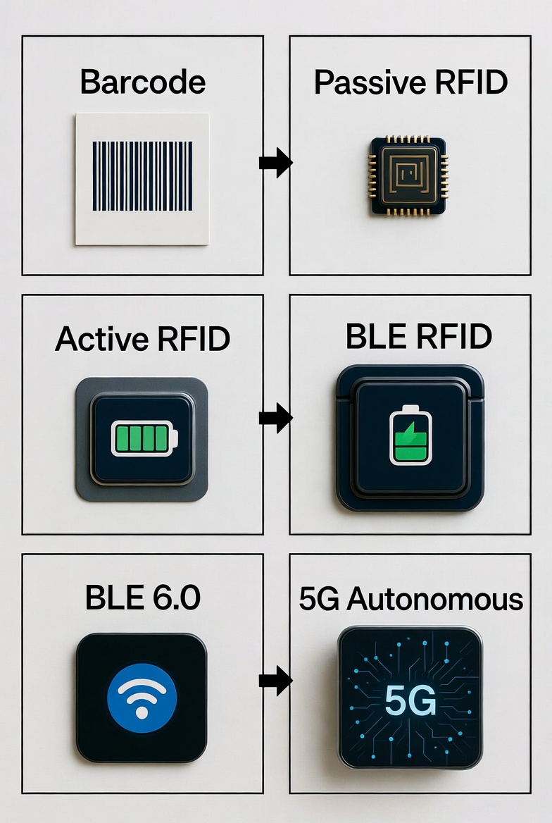 5G smart labels | disposable tracking labels | single-use GPS labels