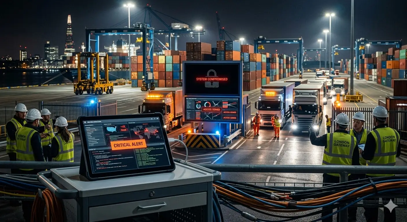 container cyber crime in logistics