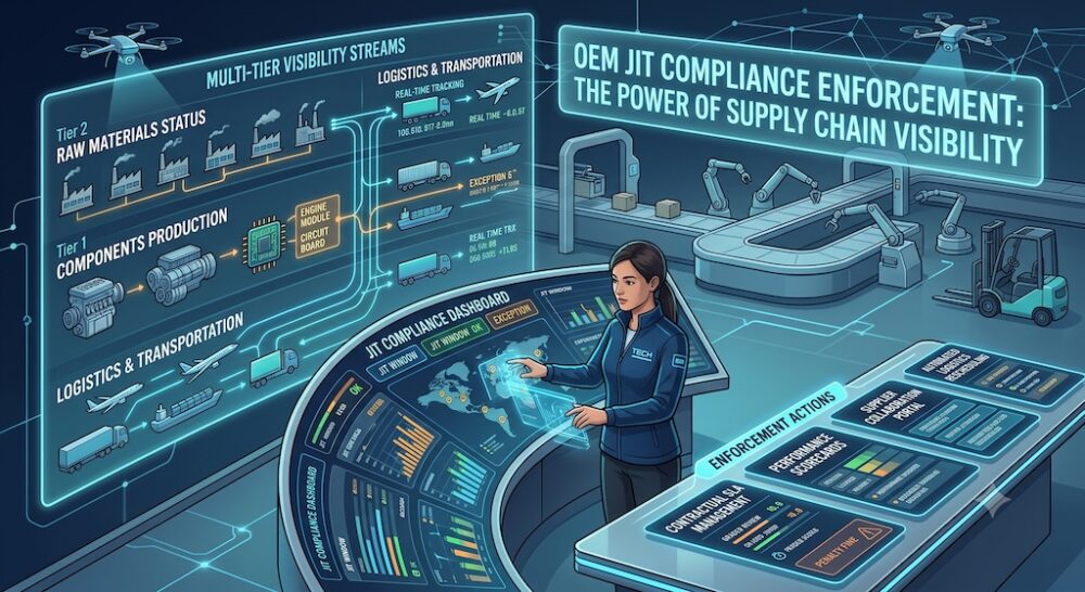 Automotive JIT Supply Chain Tracking: Preventing Production Stoppages