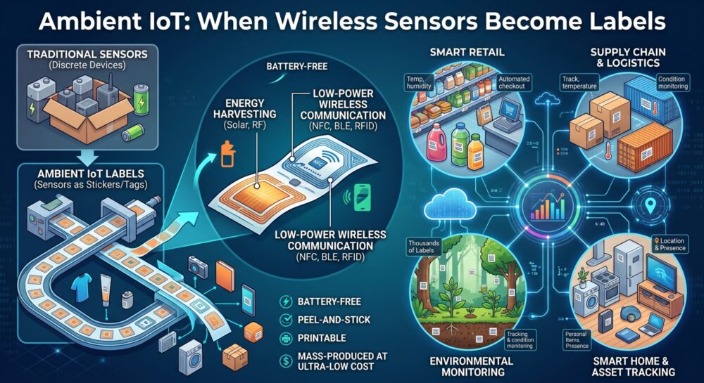 Ambient IoT: When Wireless Sensors Become Labels